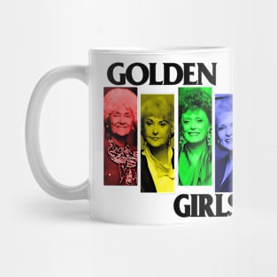 golden girls rainbow Mug